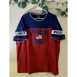 Polo Ralph Lauren Men's 1967 Multicolor T-Shirt L